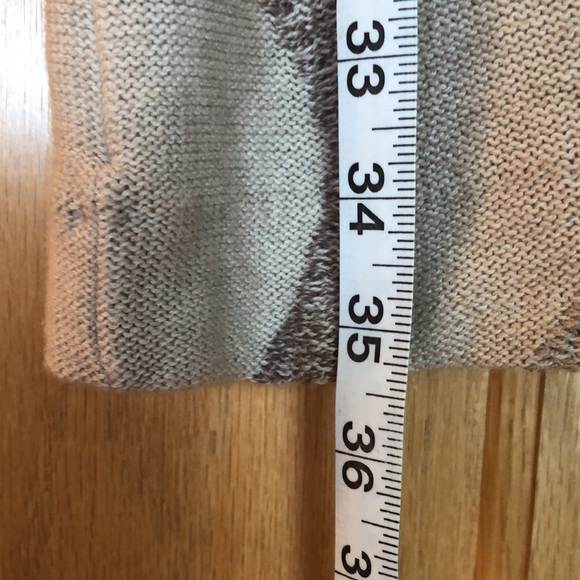 Chico’s long cardigan with removable faux fur collar. Size 1. - Picture 7 of 10